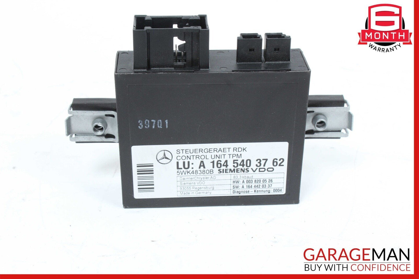 06-12 Mercedes W211 E350 SL550 CLS550 TPMS Tire Pressure Control 1645403762 OEM