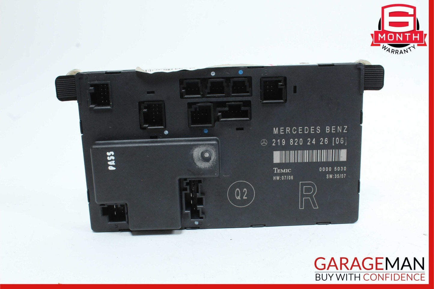 06-11 Mercedes W219 CLS500 CLS550 Front Right Door Control Module 2198202426 OEM