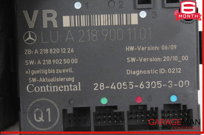 08-18 Mercedes W218 CLS550 C250 E400 Front Right Side Door Control Module OEM