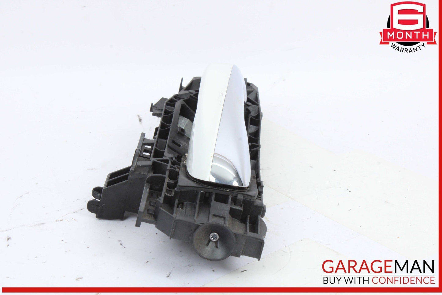 15-20 Mercedes W205 C300 Rear Left Driver Side Exterior Door Handle White OEM