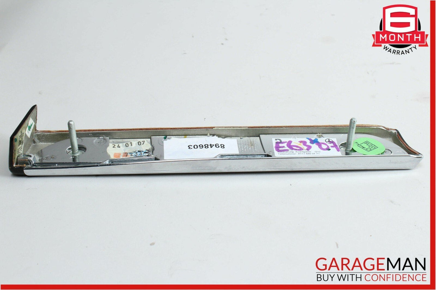 03-09 Mercedes W211 E350 E63 AMG Front Left Dash Molding Trim Bezel Cover Wood