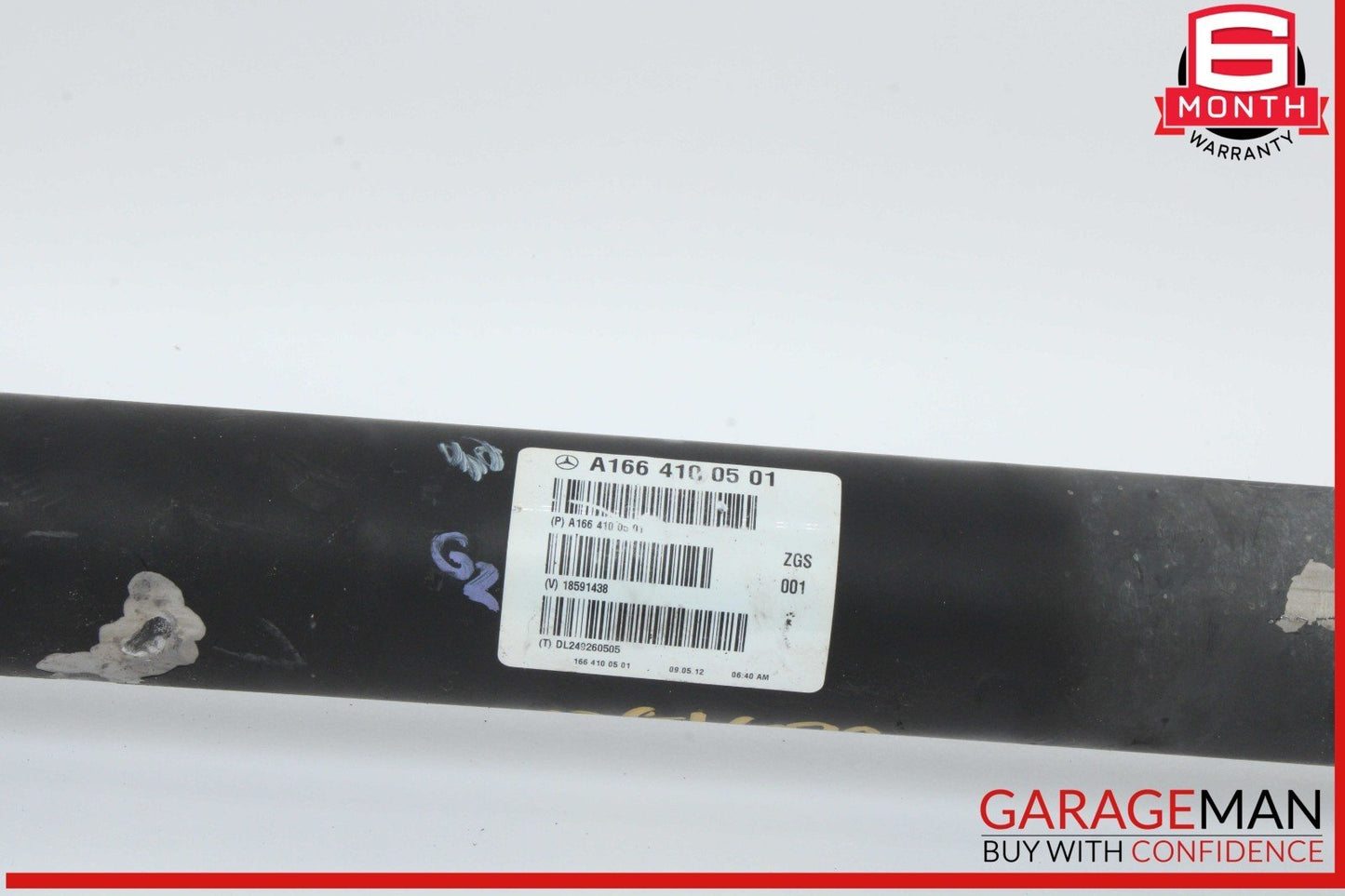 13-16 Mercedes X166 GL450 Front Driveshaft Drive Prop Propeller Shaft OEM