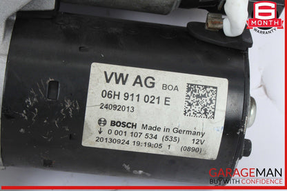 13-17 Audi A6 A5 A4 Q5 Engine Starter Motor Bosch 12V 06H911021E OEM