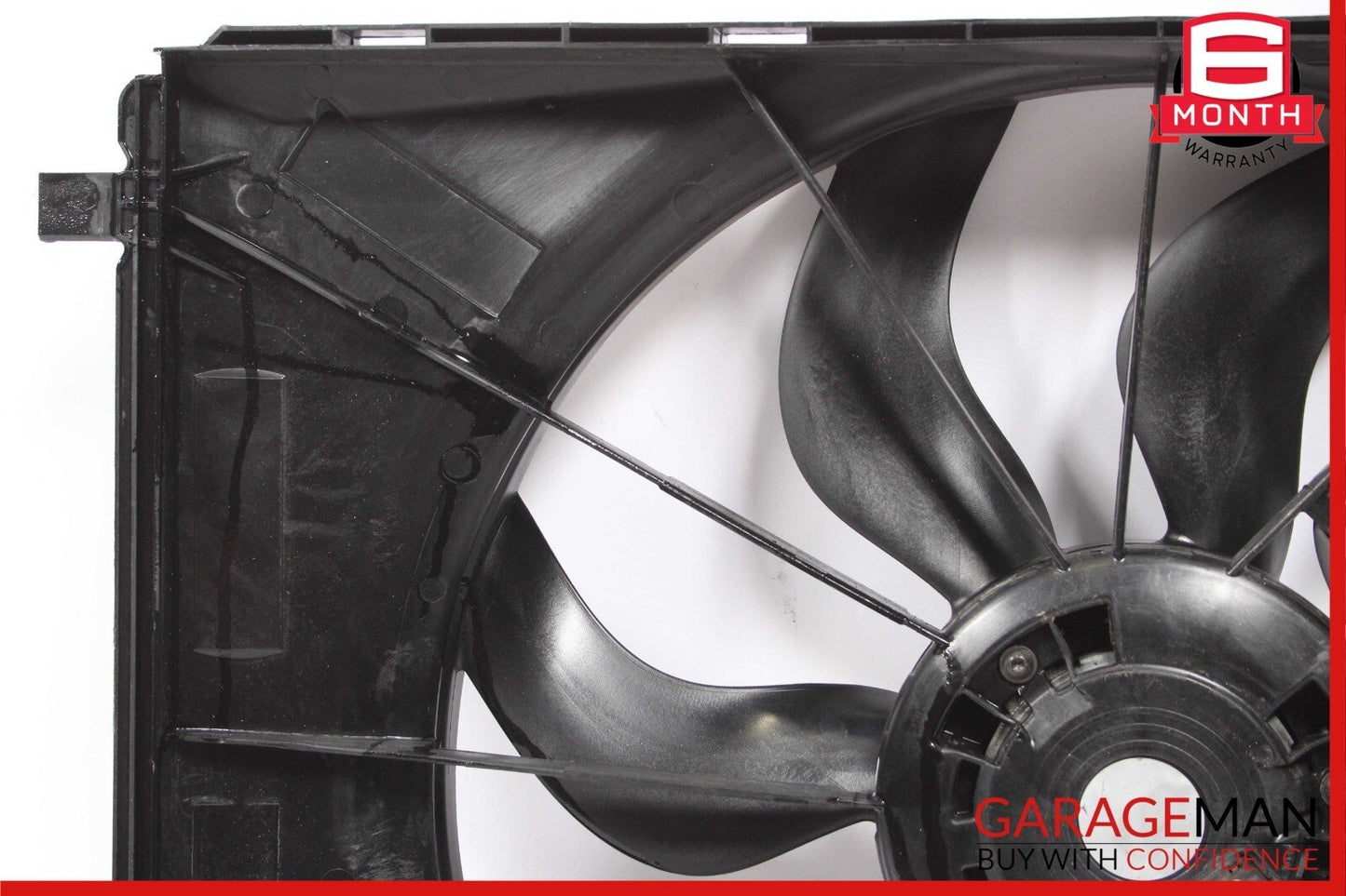 12-20 Mercedes R172 SLK250 CLA250 Engine Radiator Cooling Fan Motor Shroud Assy