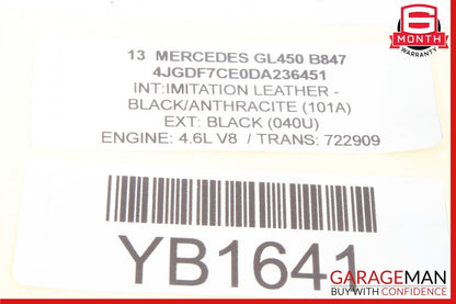 13-16 Mercedes W166 ML400 GL450 Front Driveshaft Drive Prop Propeller Shaft OEM