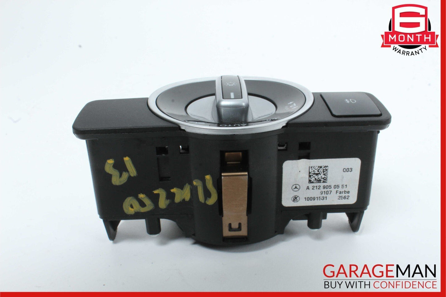 08-20 Mercedes R172 SLK250 C350 Headlight Fog Light Switch Control Module OEM