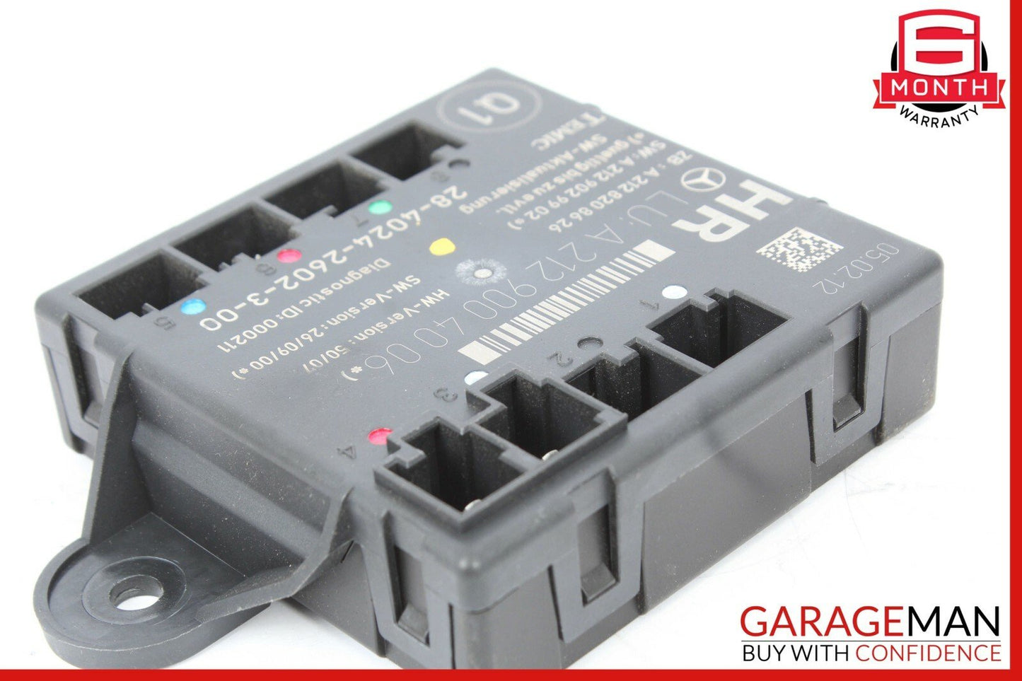 08-14 Mercedes W204 C250 C350 Rear Right Passenger Side Door Controller Module