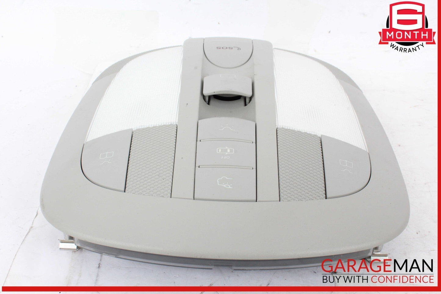 06-13 Mercedes X164 GL450 ML550 Front Overhead Dome Light Lamp Gray OEM