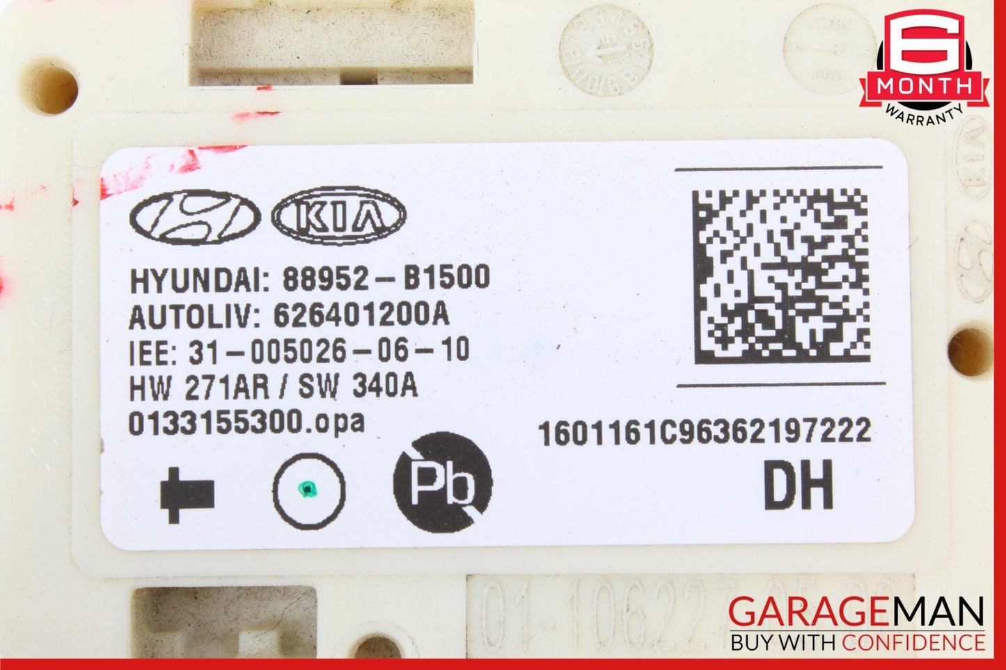 15-20 Hyundai Genesis G80 Front Right Seat Occupant Detection Module OEM