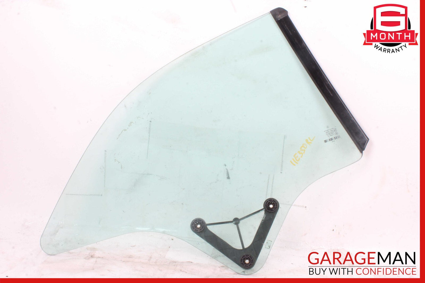 11-17 Mercedes W207 E350 Convertible Rear Left Quarter Window Glass OEM