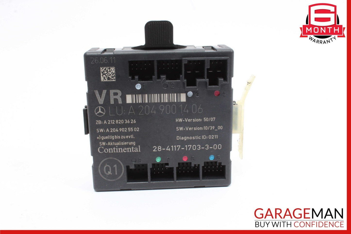 08-18 Mercedes W204 C250 E350 Front Right Side Door Control Module Unit OEM