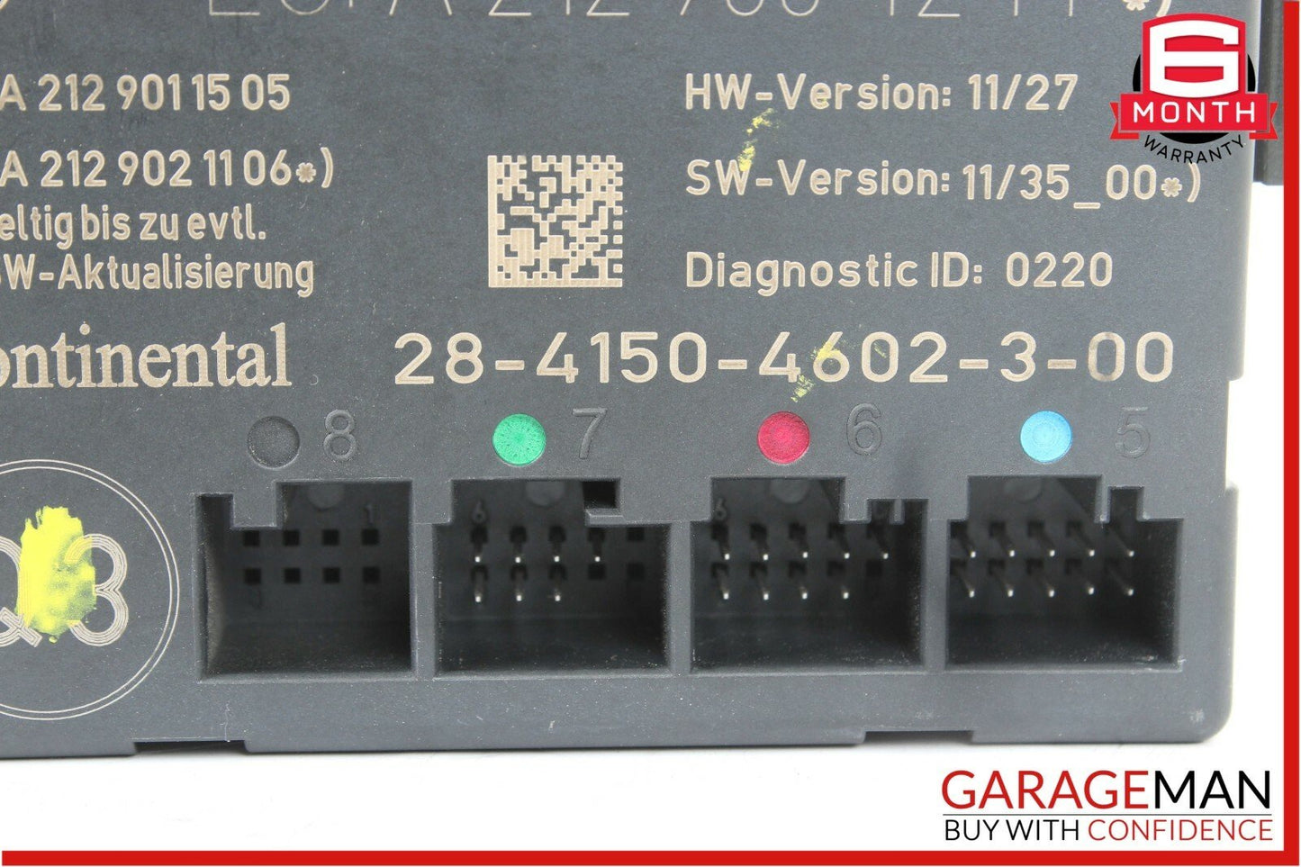 08-14 Mercedes W204 C250 Front Right Passenger Side Door Control Module Unit OEM
