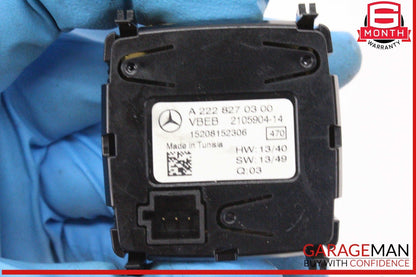 14-15 Mercedes W222 S550 S600 Front Center Dash Vent Clock 2228270300 OEM