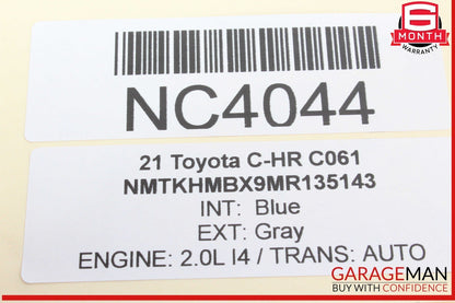 18-22 Toyota C-HR Fuel Tank Opening Switch Button 15D936 OEM