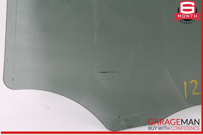 11-18 Porsche Cayenne S 958 Rear Right Passenger Side Door Window Glass OEM