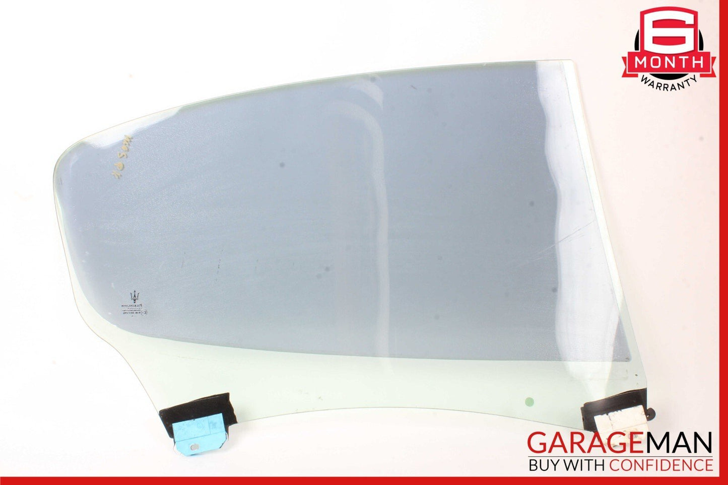 03-13 Maserati Quattroporte M139 Rear Right Side Door Window Glass OEM