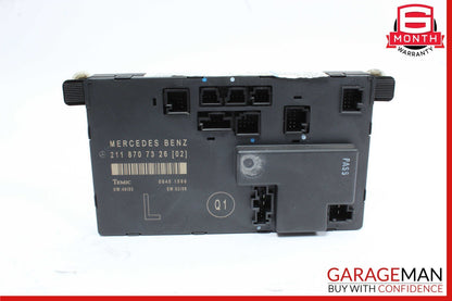 03-09 Mercedes W211 E350 E63 AMG Front Left Side Door Control Module Unit OEM