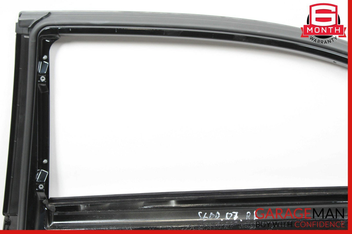 07-13 Mercedes W221 S550 S600 Rear Right Side Exterior Door Shell Panel Black
