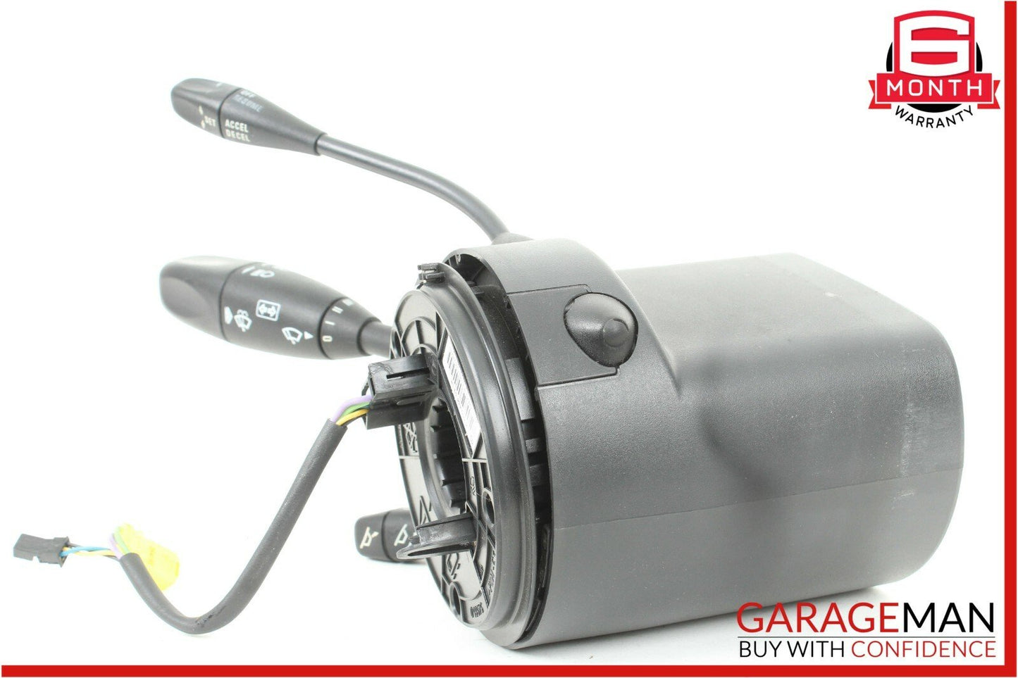 00-02 Mercedes W220 S600 Steering Column Control Switches Assembly Grey OEM