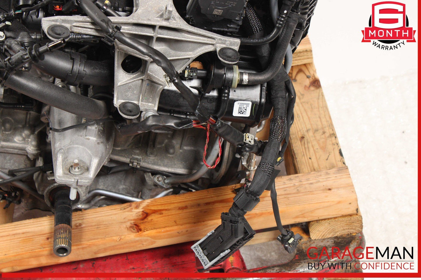 15-20 Mercedes W205 C300 4Matic Engine Motor Block Assembly OEM