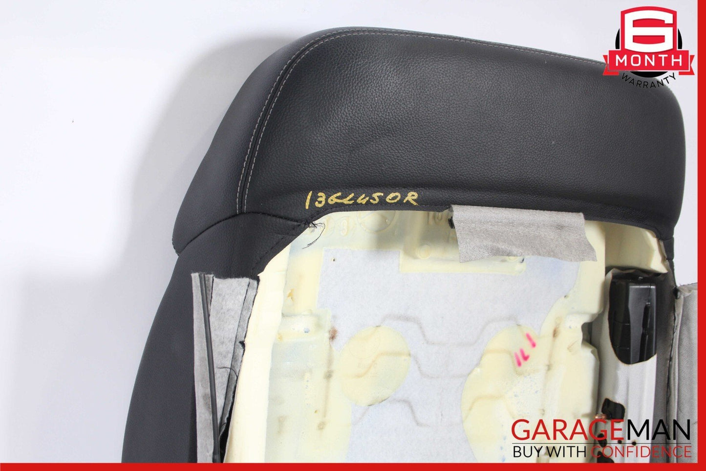 13-16 Mercedes X166 GL450 Front Right Side Top Upper Seat Cushion Cover Black