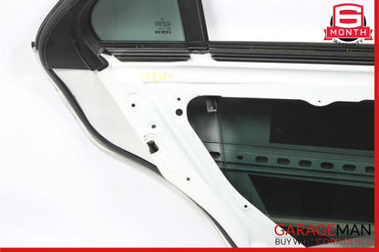 10-16 Mercedes W212 E350 E63 AMG Sedan Rear Left Side Door Shell Calcite White
