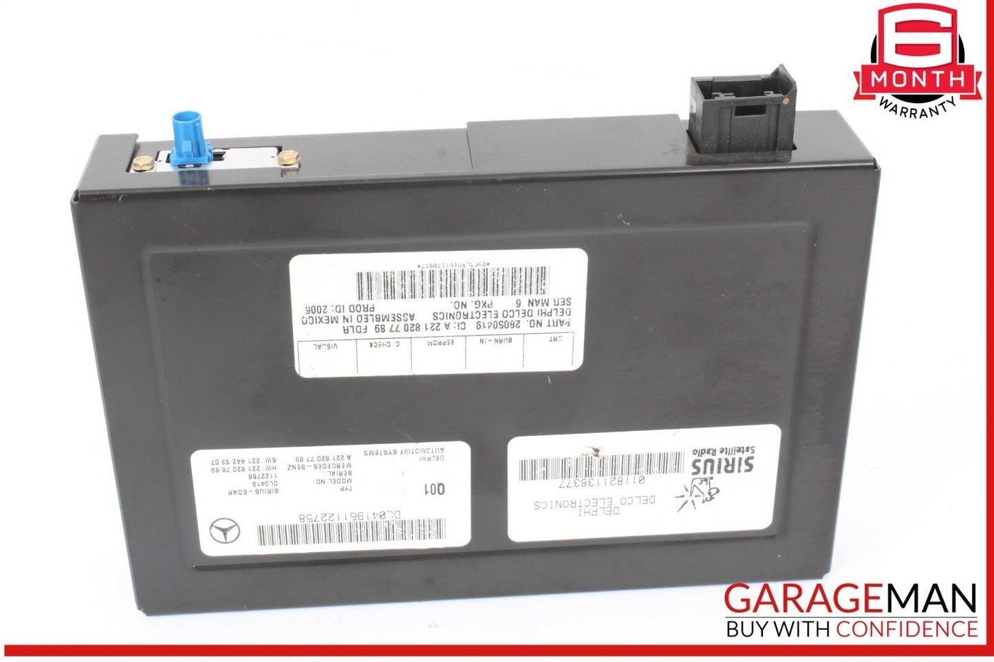07-14 Mercedes W221 S550 CL550 SLK350 Sirius Satellite Radio Module Receiver OEM