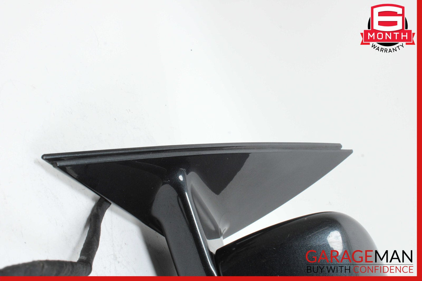 10-13 Mercedes W221 S550 S600 Front Left Side Mirror Door Rear View Black