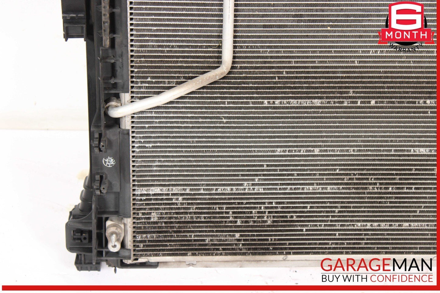 12-15 Mercedes W204 C250 M271 Engine Cooling Radiator AC Air A/C Condenser OEM