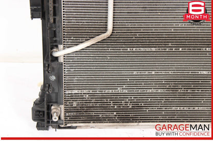 12-15 Mercedes W204 C250 M271 Engine Cooling Radiator AC Air A/C Condenser OEM
