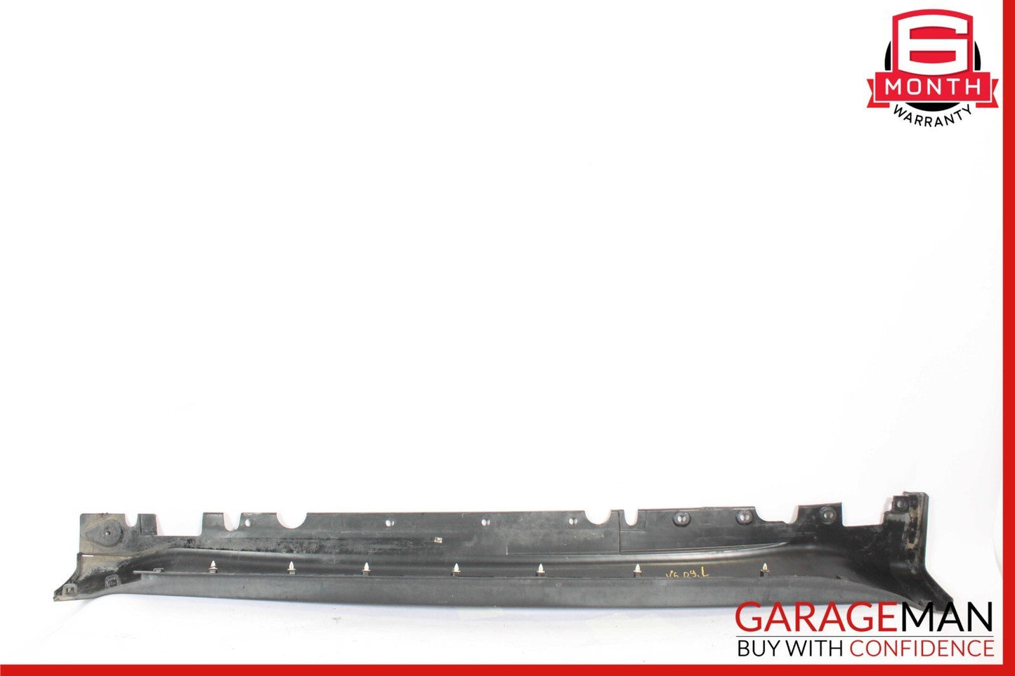 08-14 BMW X6 Left Driver Side Rocker Panel Skirt Molding Black OEM