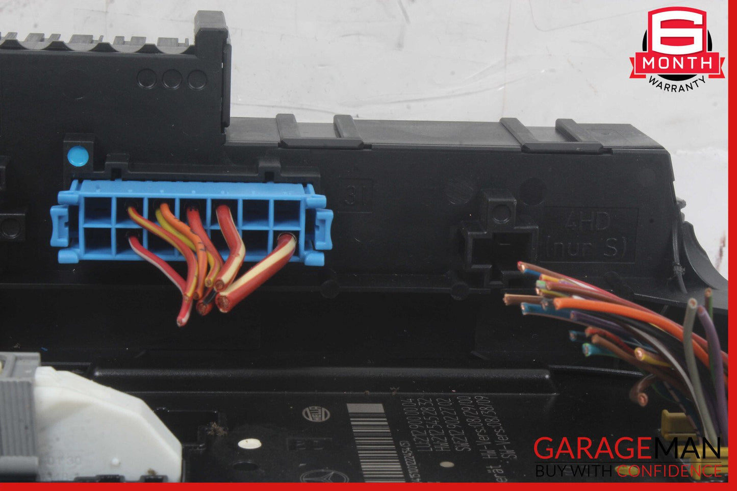 10-11 Mercedes W212 E350 E550 Rear Fuse Relay Junction Box SAM Module Assy