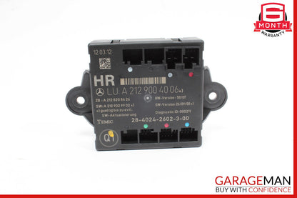 08-18 Mercedes W204 C350 E350 E550 Rear Right Side Door Control Module Unit