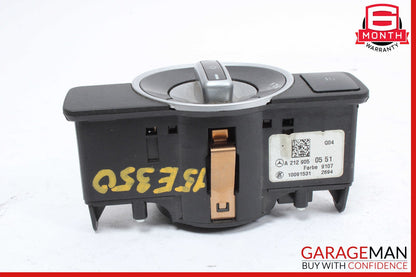 08-18 Mercedes W212 E350 C300 C250 Headlight Fog Light Switch Control Module OEM