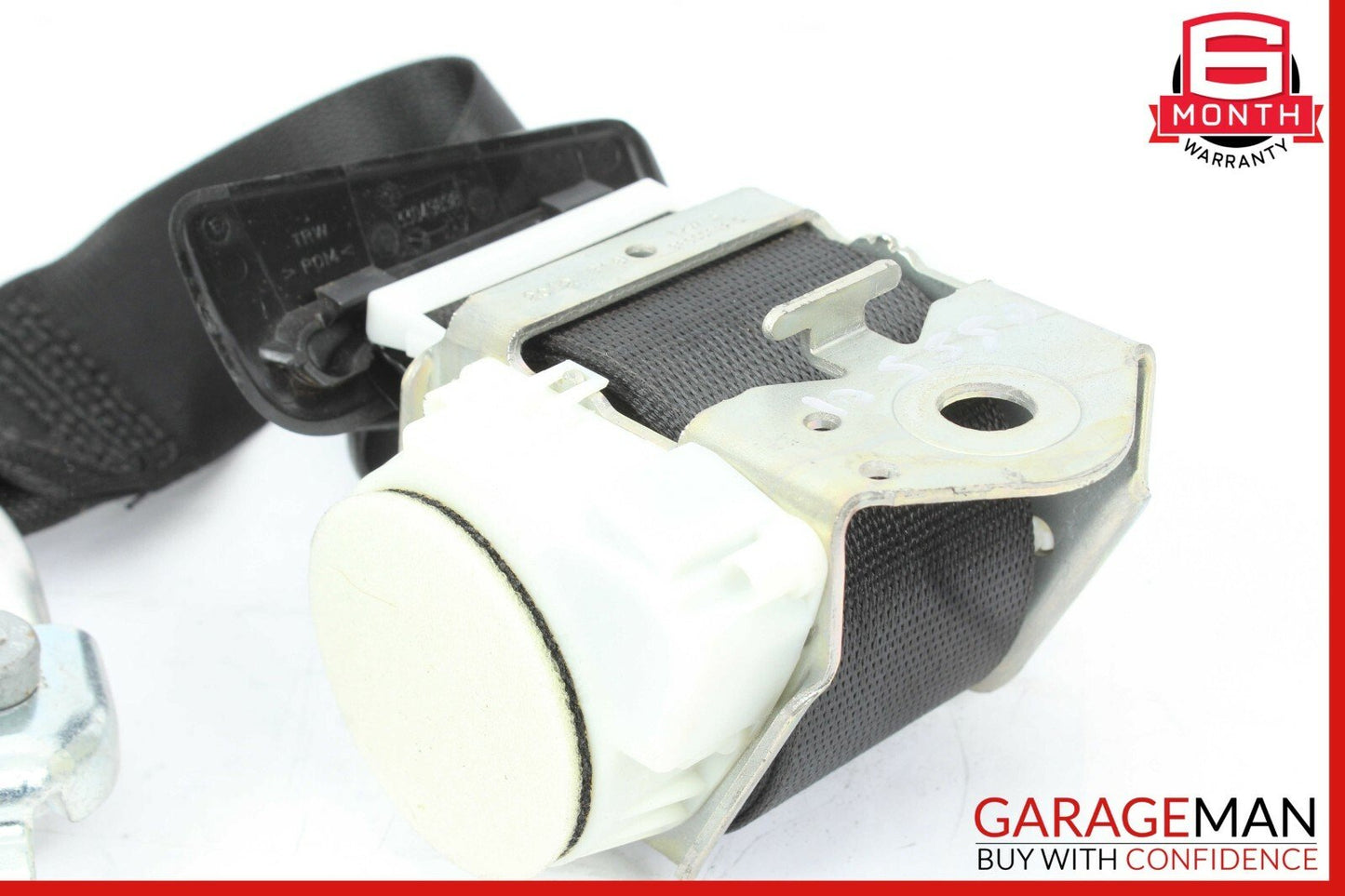 07-13 Mercedes W221 S550 Rear Center Seat Belt Retractor Buckle Assembly Black