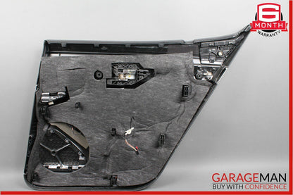 10-13 Porsche Panamera 970 Rear Left Driver Side Complete Interior Door Panel