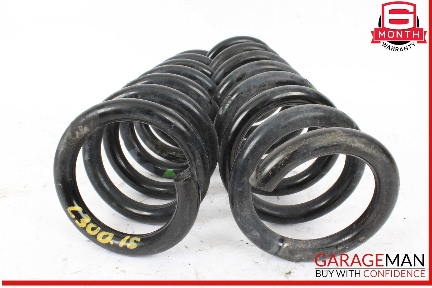 15-20 Mercedes W205 C300 Rear Right & Left Shock Absorber Coil Spring Set of 2
