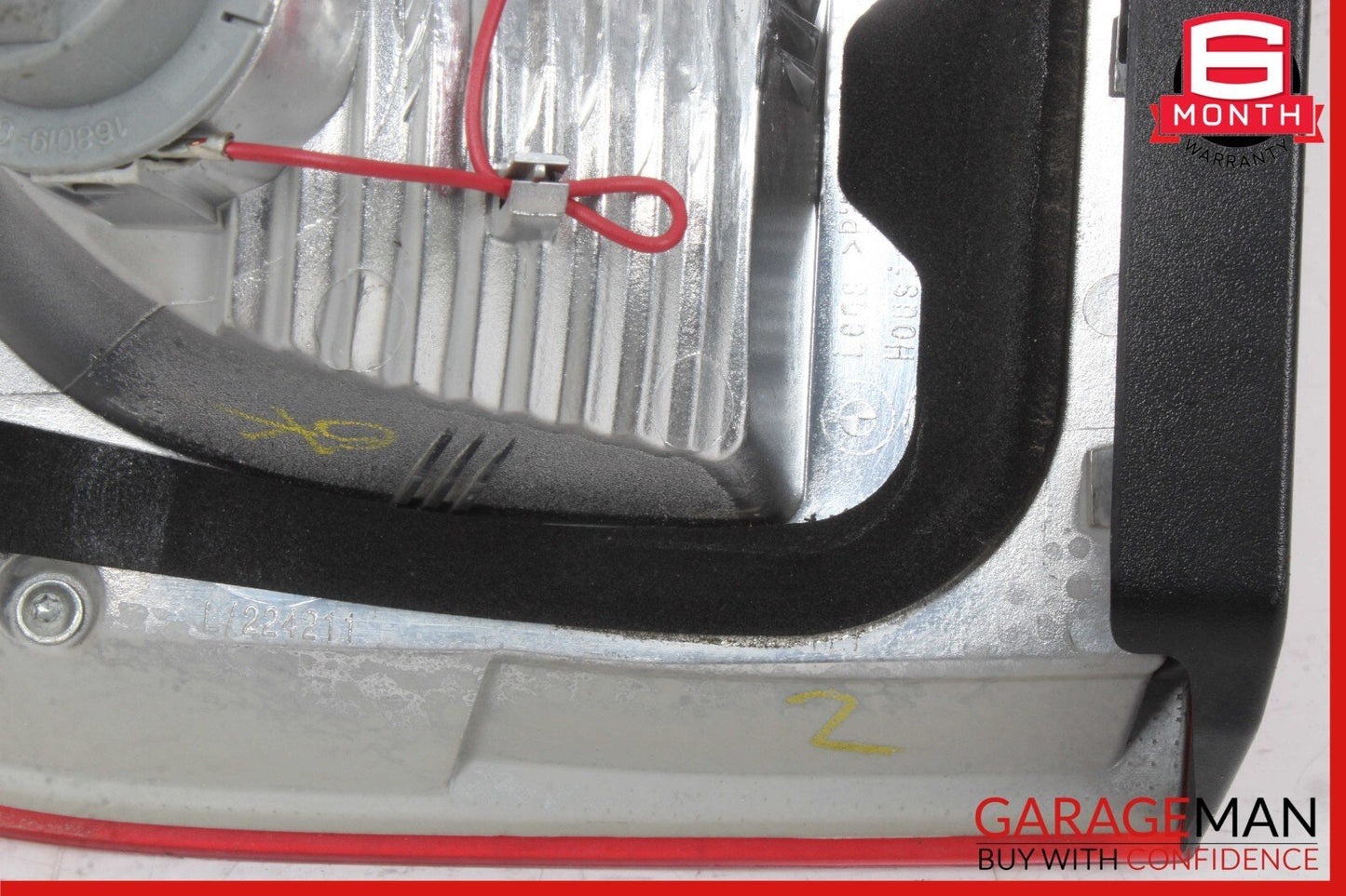 08-14 BMW E71 X6 Left Side Inner Tail Light Lamp OEM