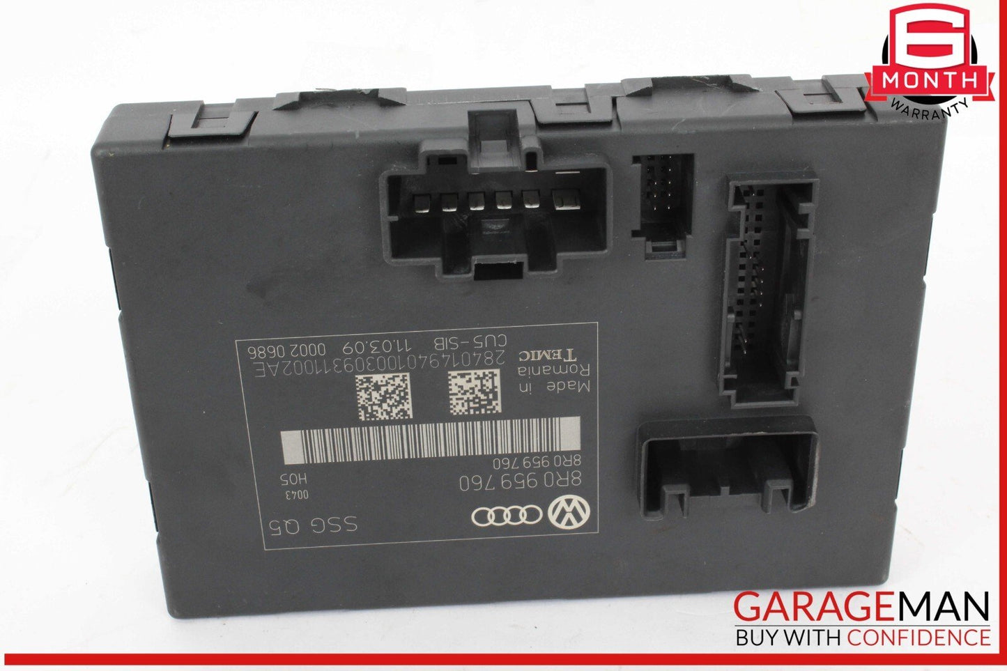 09-17 Audi Q5 Front Left Driver Side Seat Adjustment Control Module Unit OEM