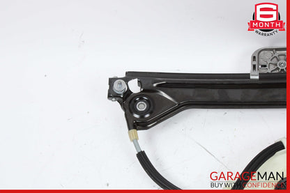 14-17 Maserati Ghibli Rear Right Door Window Regulator w/o Motor OEM