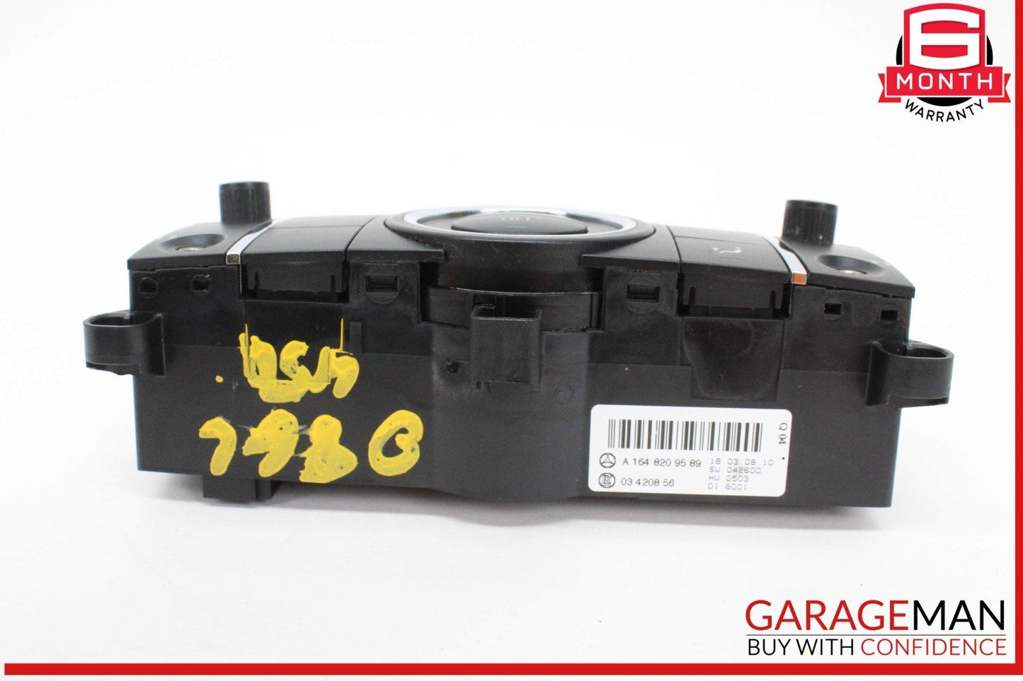 06-12 Mercedes X164 GL450 4MATIC Rear AC A/C Heater Climate Control Switch OEM