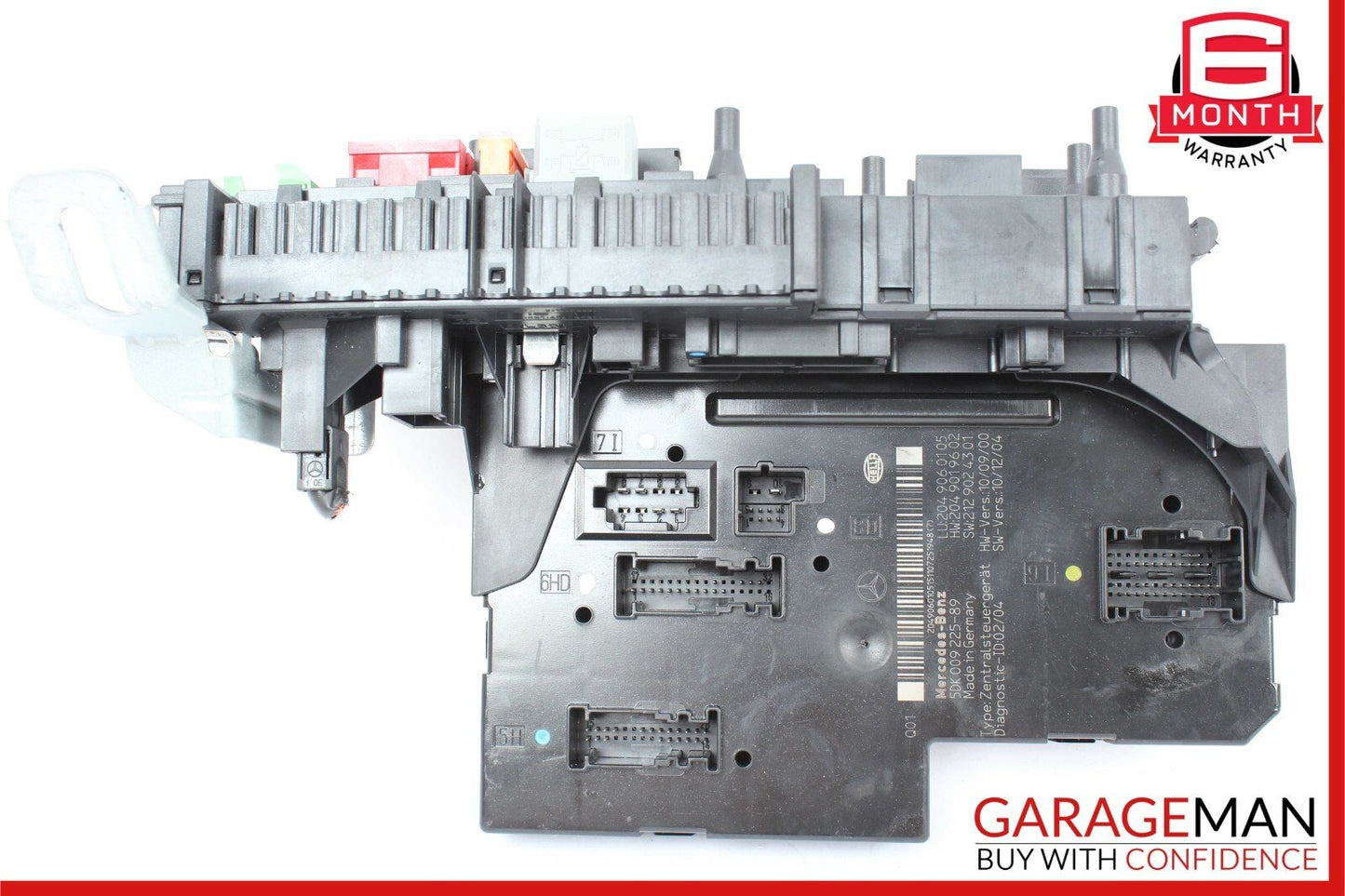12-14 Mercedes W204 C350 C63 AMG Rear Fuse Relay Junction Box Module Assembly