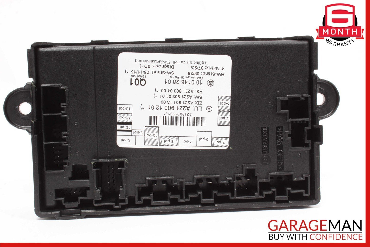 07-13 Mercedes W221 S550 S400 Rear Right or Left Side Door Control Module OEM