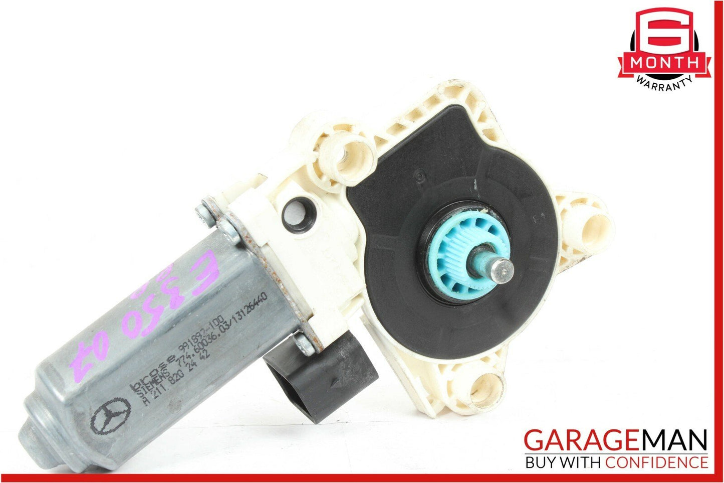 03-09 Mercedes W211 E320 E350 Rear Right Passenger Door Window Regulator Motor