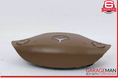 07-10 Mercedes W221 S550 CL550 Steering Wheel Airbag Air Bag Brown OEM