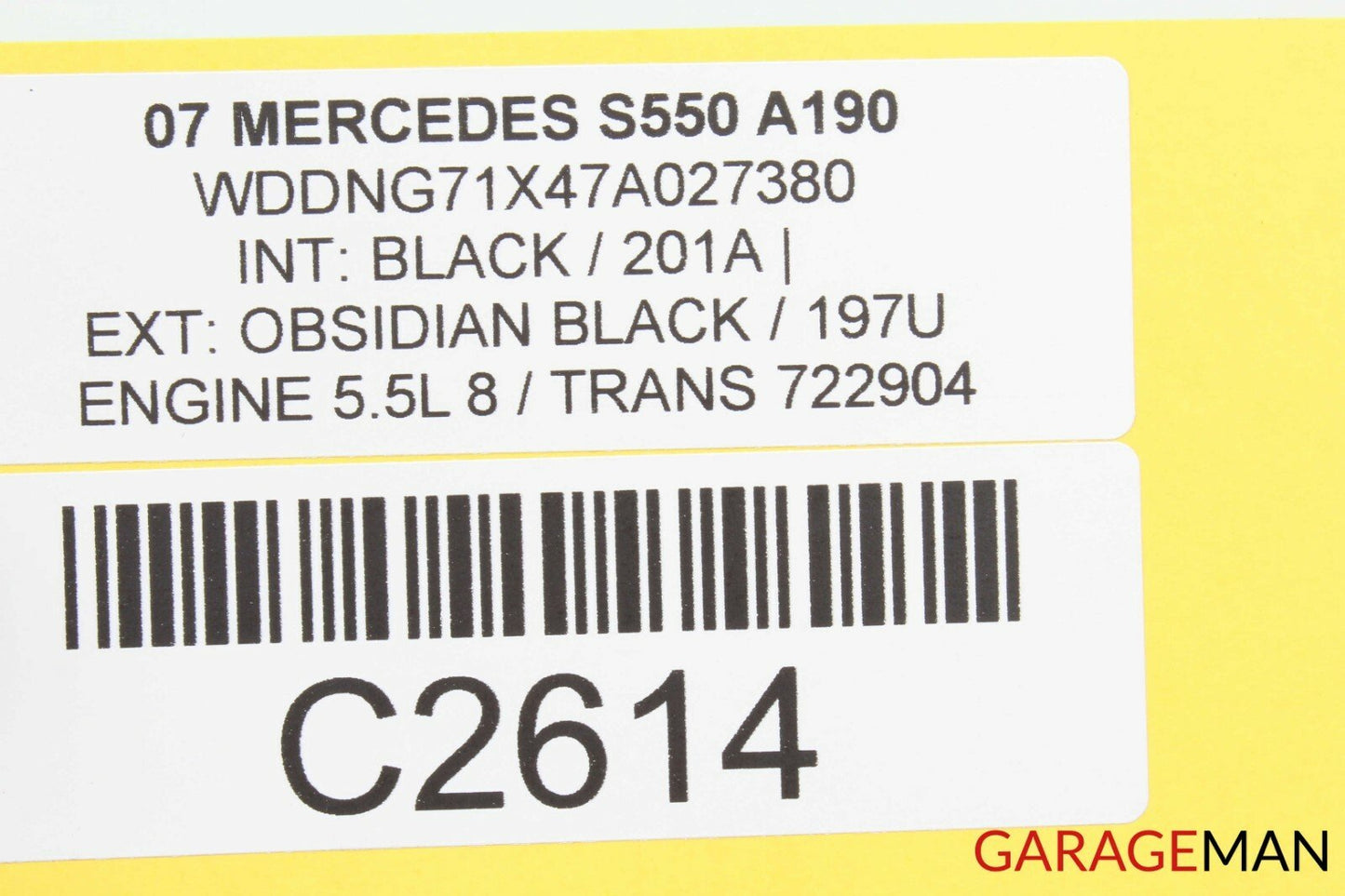 07-09 Mercedes W221 S550 S65 AMG Rear Left Driver Side Door Control Module OEM
