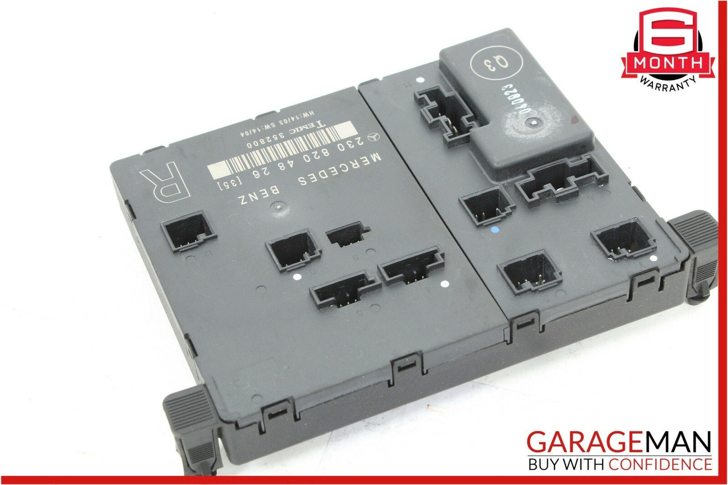 03-08 Mercedes R230 SL500 SL600 Front Right Passenger Door Control Module Unit