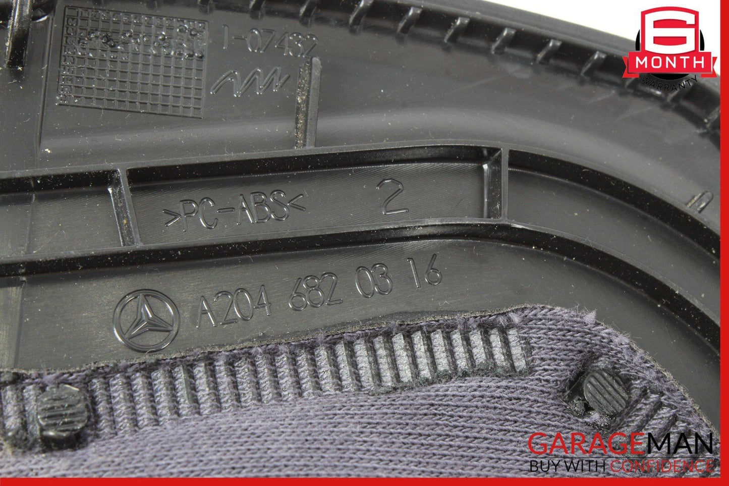 08-11 Mercedes W204 C300 C350 C250 Steering Column Cover Boot Trim Black OEM