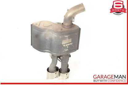 14-17 Maserati Quattroporte SQ4 Rear Right & Left Exhaust Muffler Dual Tip OEM