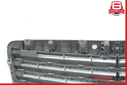 07-09 Mercedes W211 E320 E550 Front Center Bumper Grill Grille Trim Cover Panel
